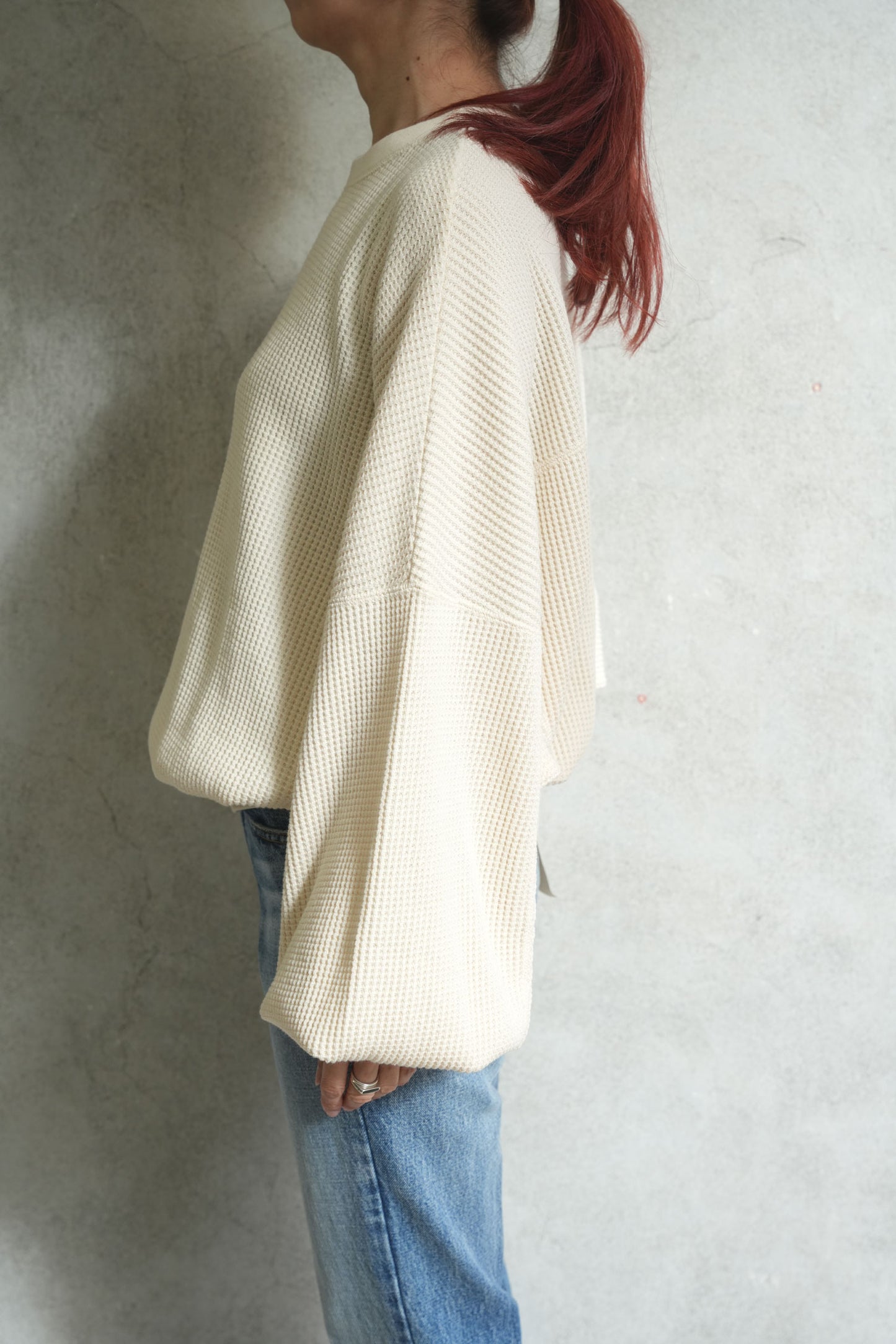 Thermal Dolman Tee -BLACK-