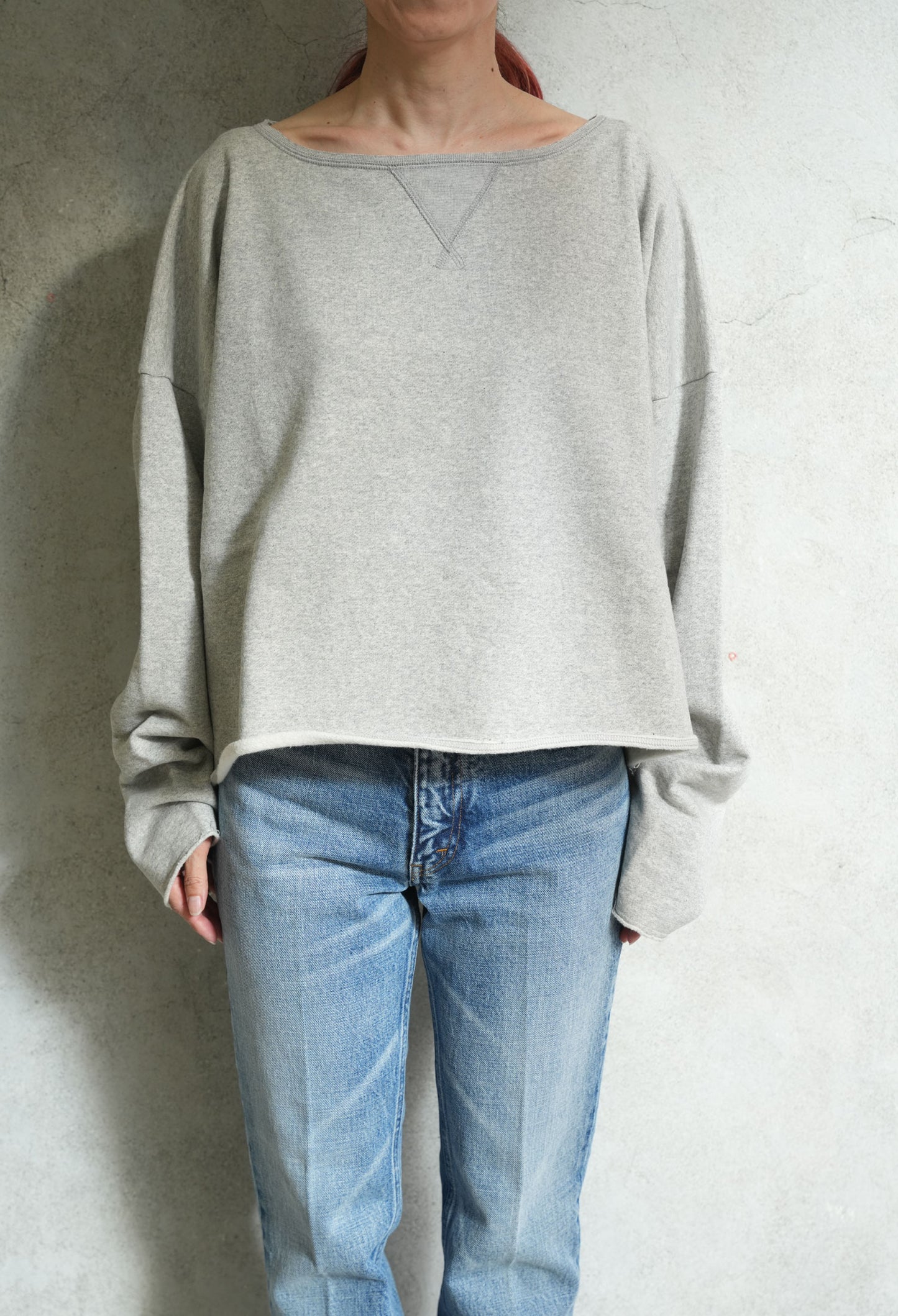 C/N Sweat-LT GREY-