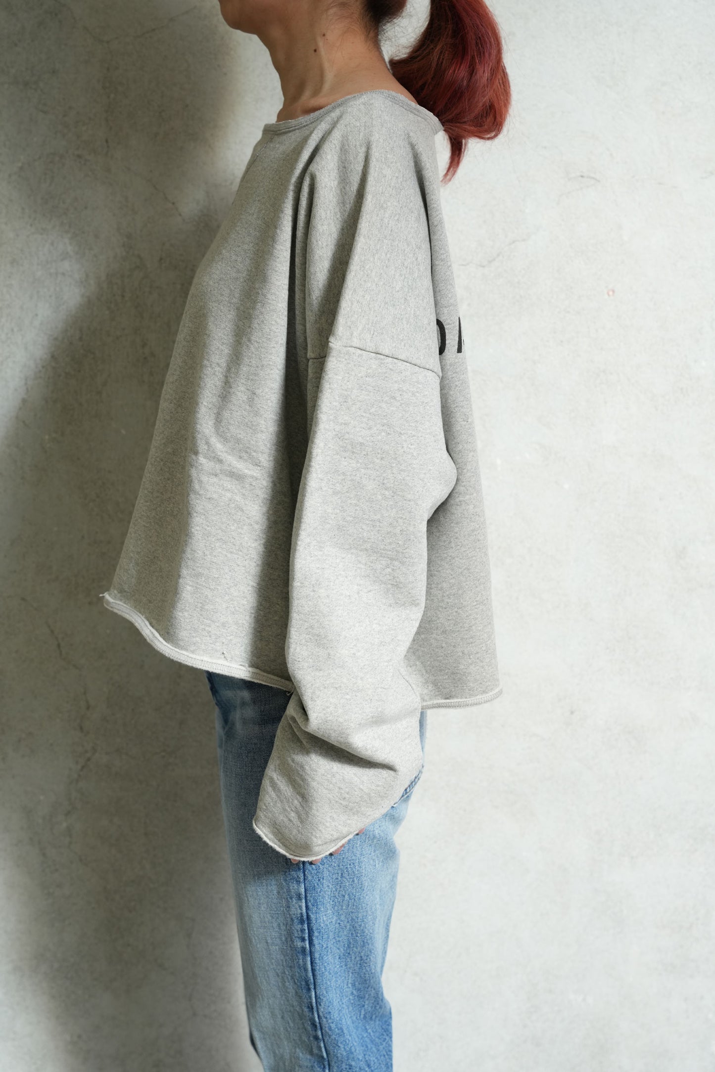 C/N Sweat-LT GREY-