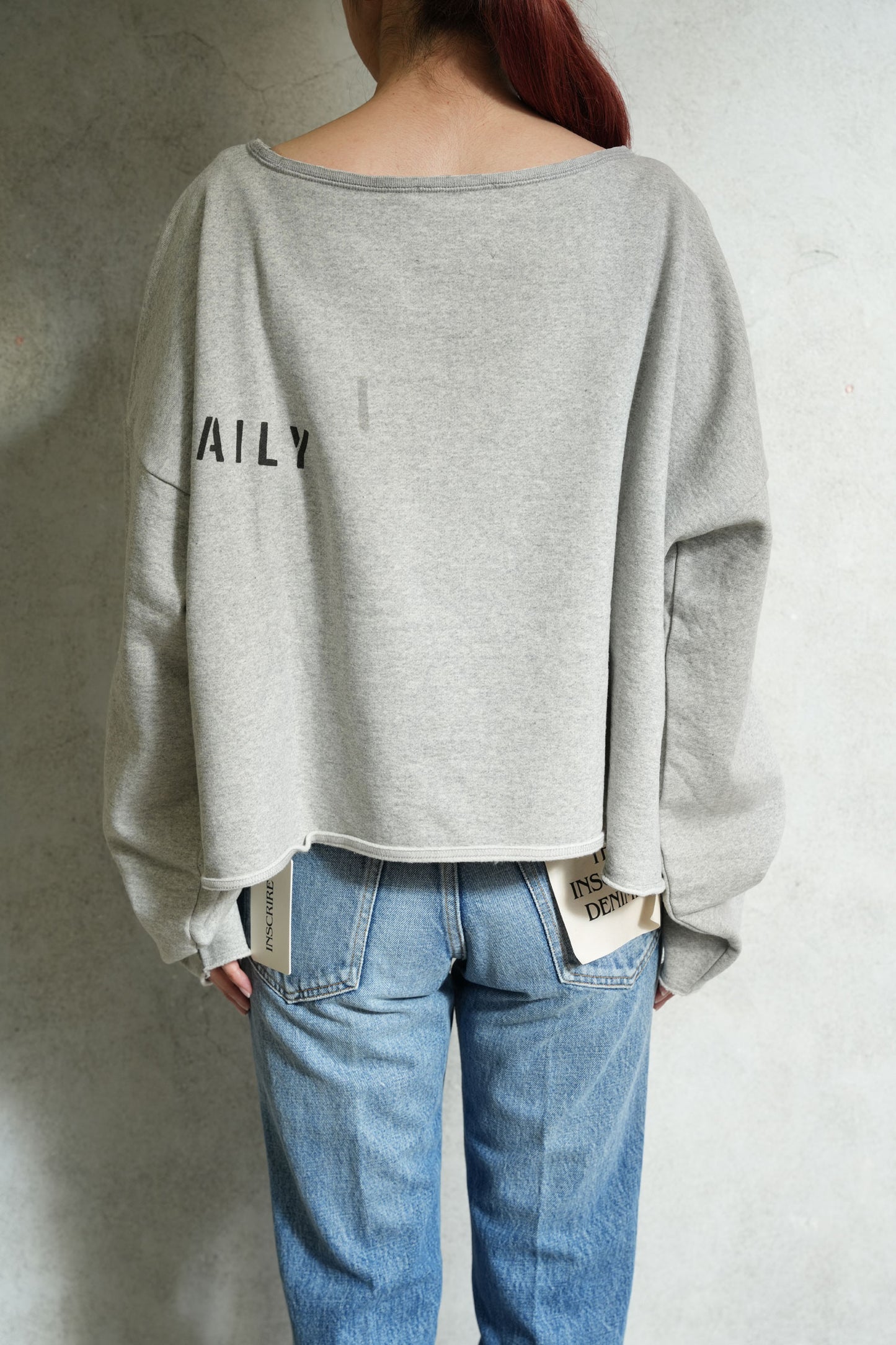 C/N Sweat-LT GREY-