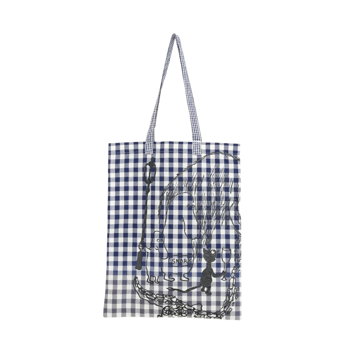 SNORKギンガムチェックトートBAG
