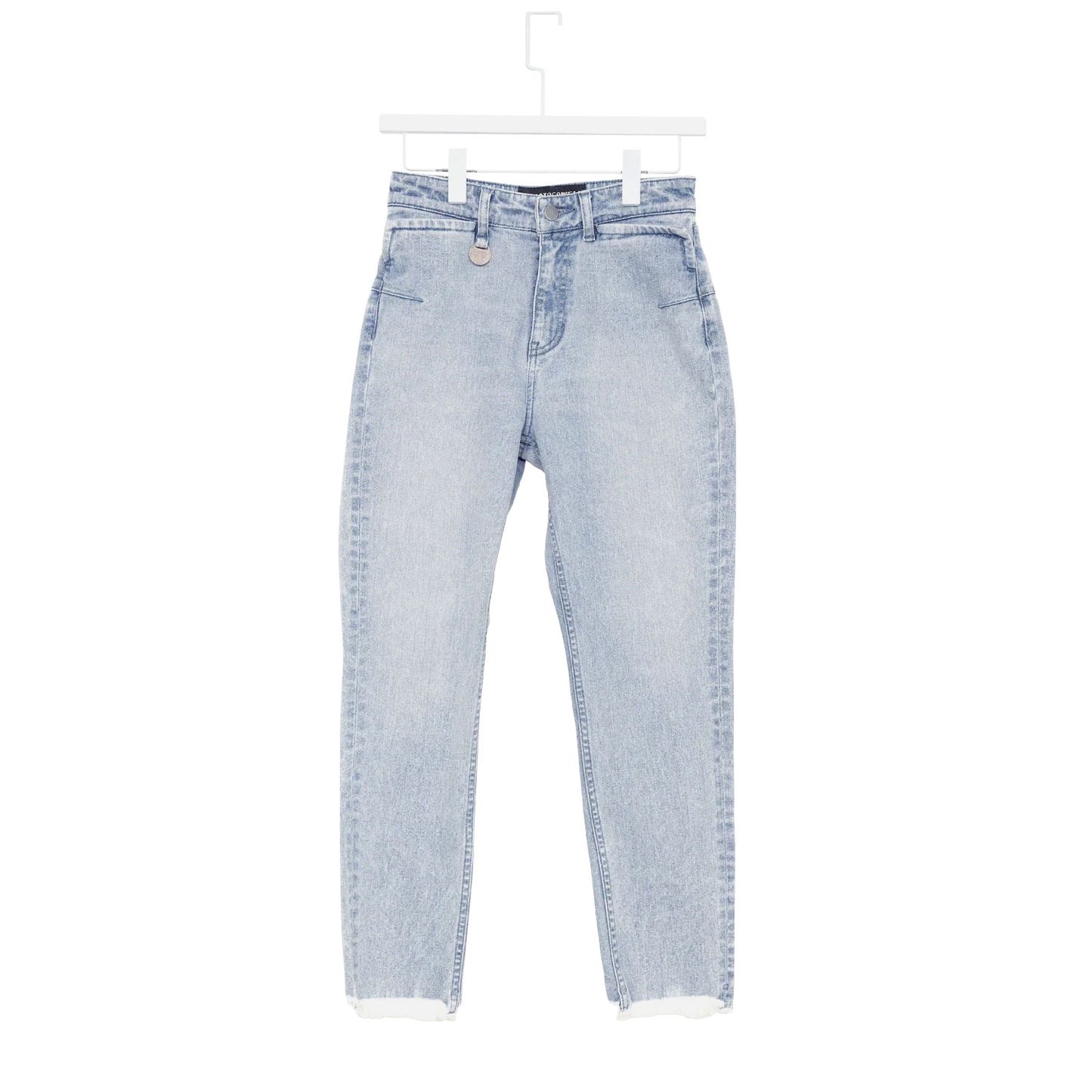 STRAIGHT-LEG CROPPED JEANS