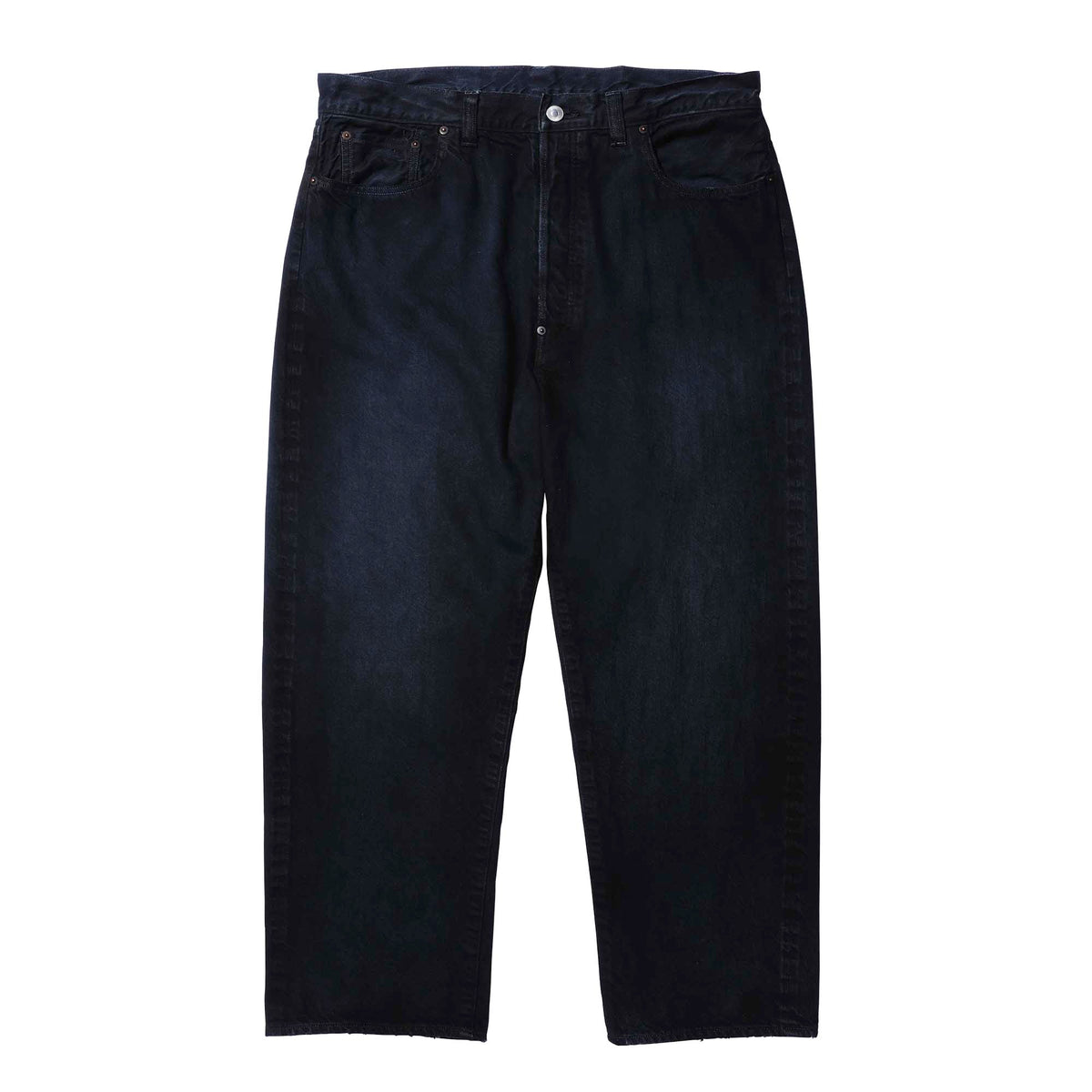 NO.37 WASHED WIDE DENIM PANTS – OBLIGE