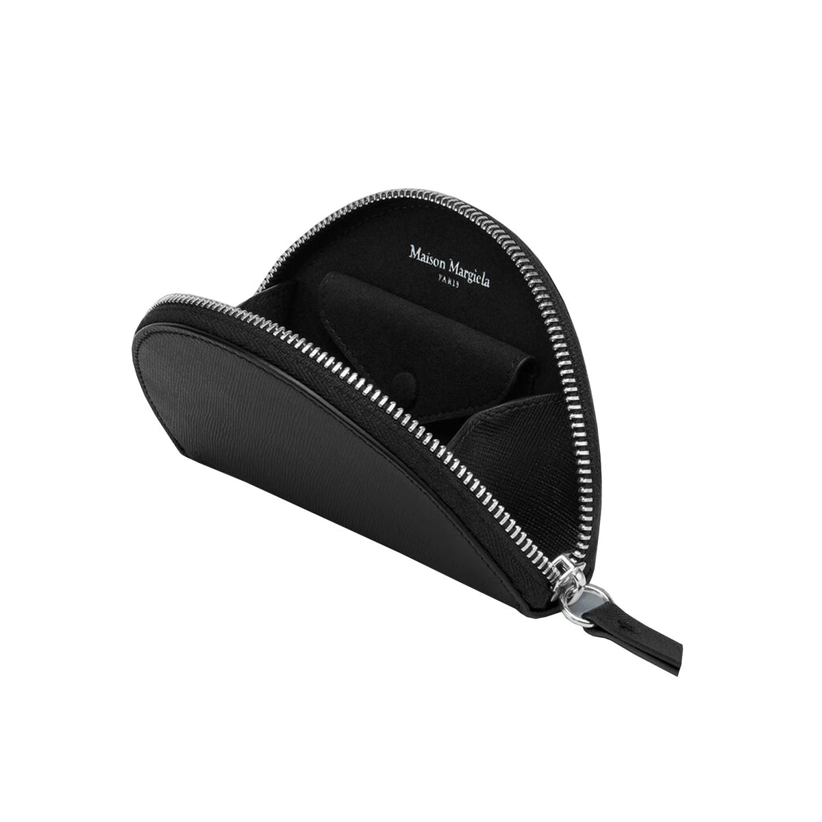 【Maison Margiela】マイクロハーフムーンポーチ シルバー MICRO HALFMOON POUCH | Maison Margiela(メゾン マルジェラ
