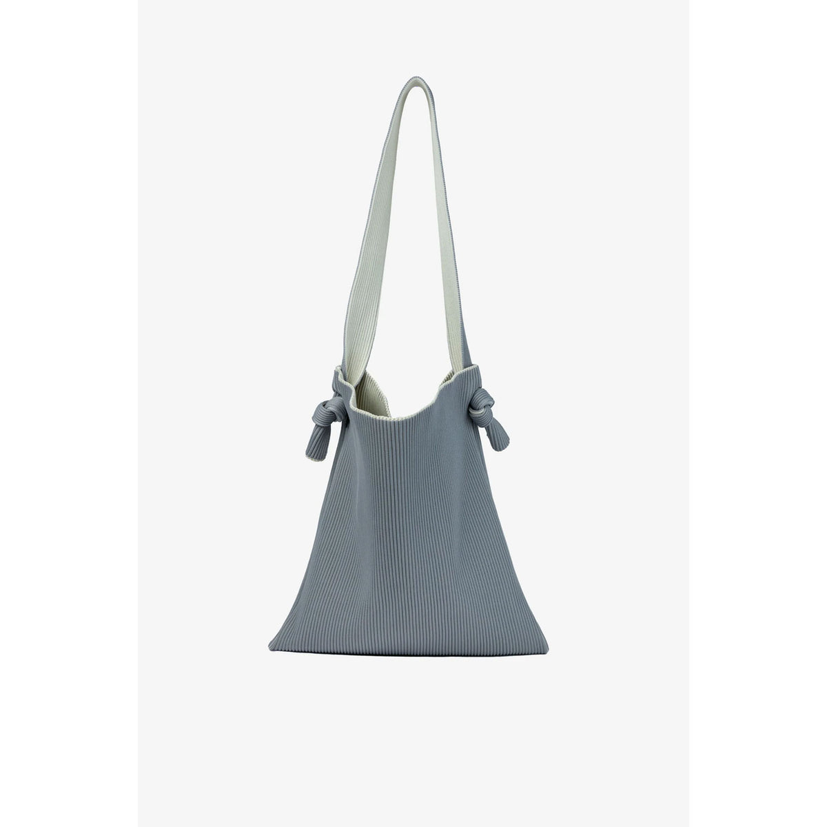 KASANE REVERSIBLE MUSUBI TOTE -IVORY×GRAY- – OBLIGE