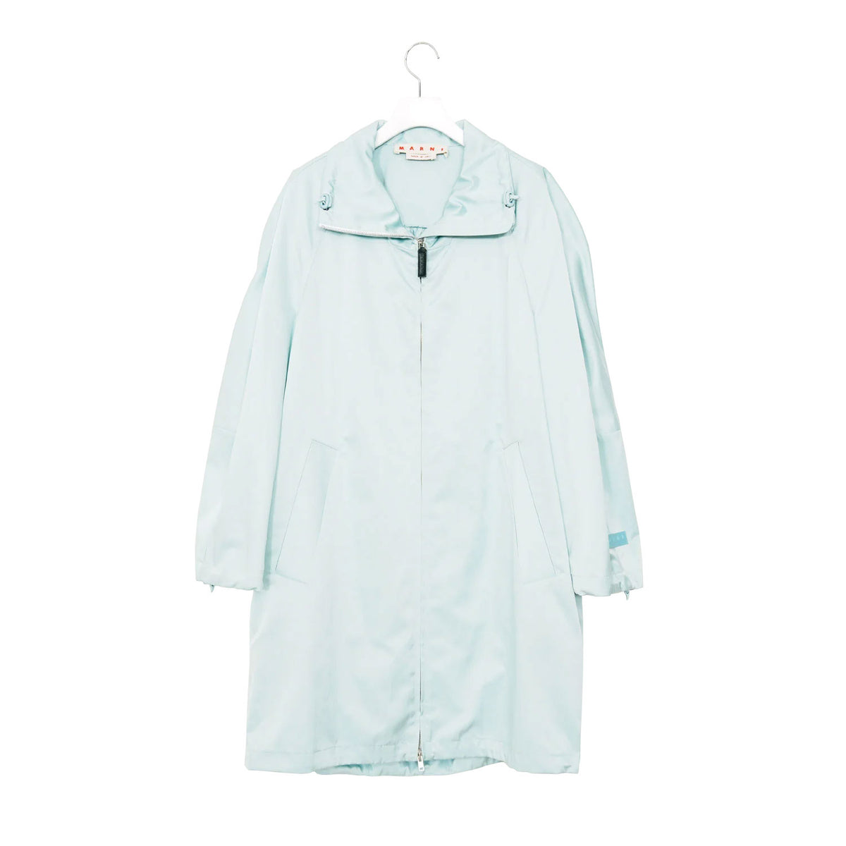 ギャザー入りタフタ パーカー – OBLIGE