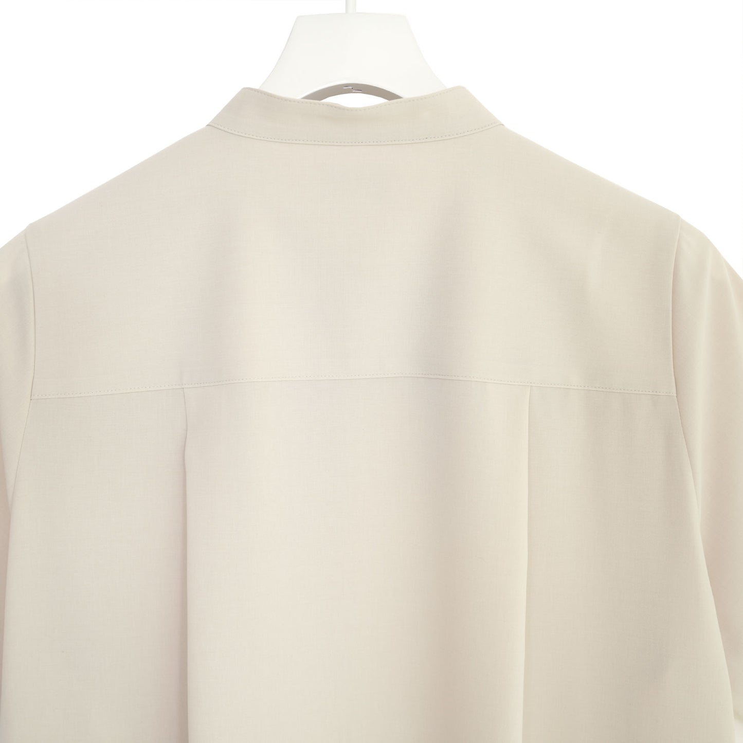 MAXI SHIRT DRESS-CREAM-