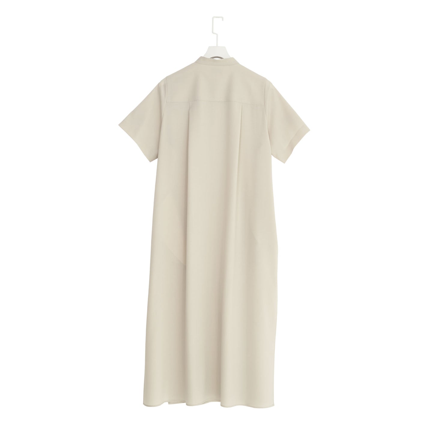 MAXI SHIRT DRESS-CREAM-
