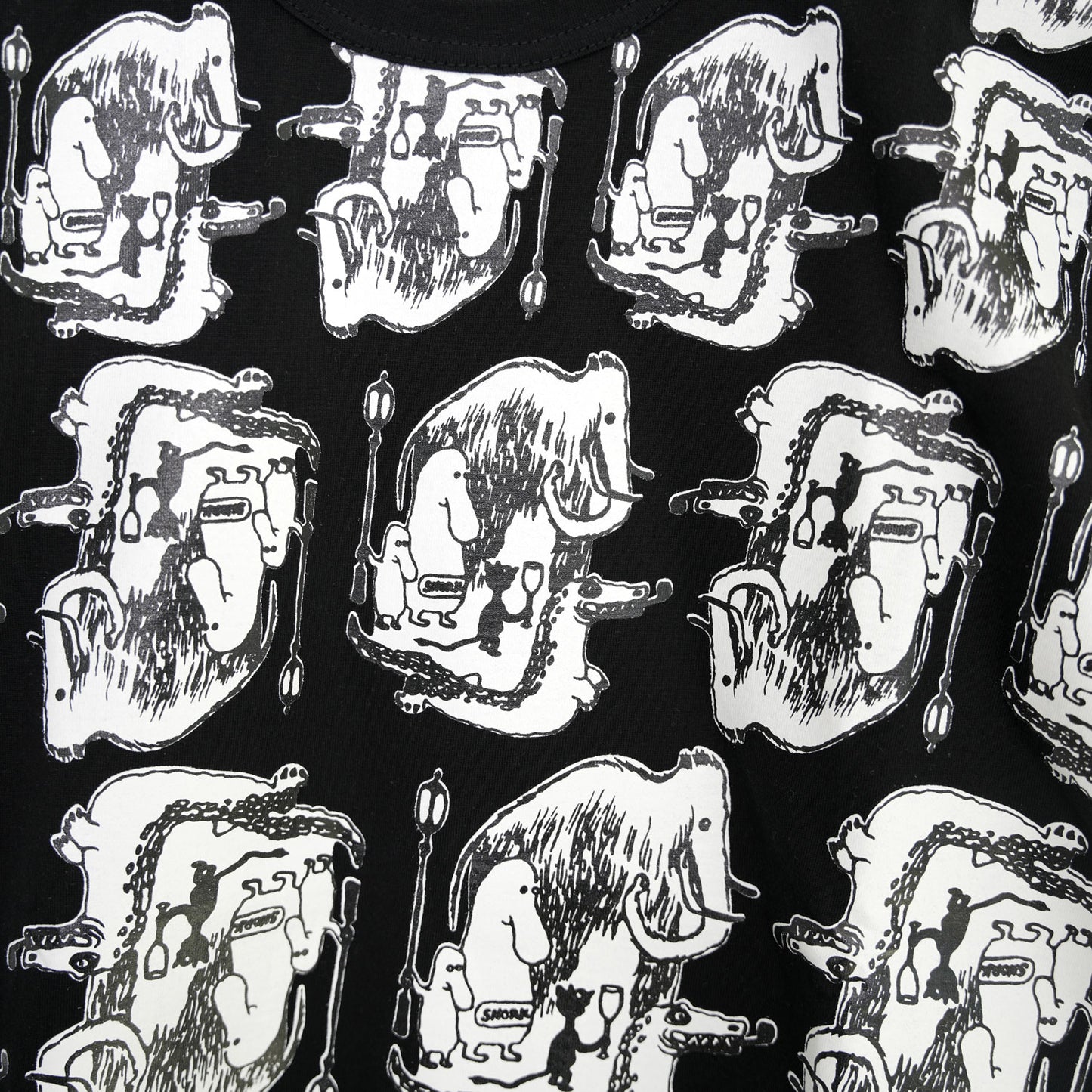 SNORKプリントTシャツ2-WHITE-