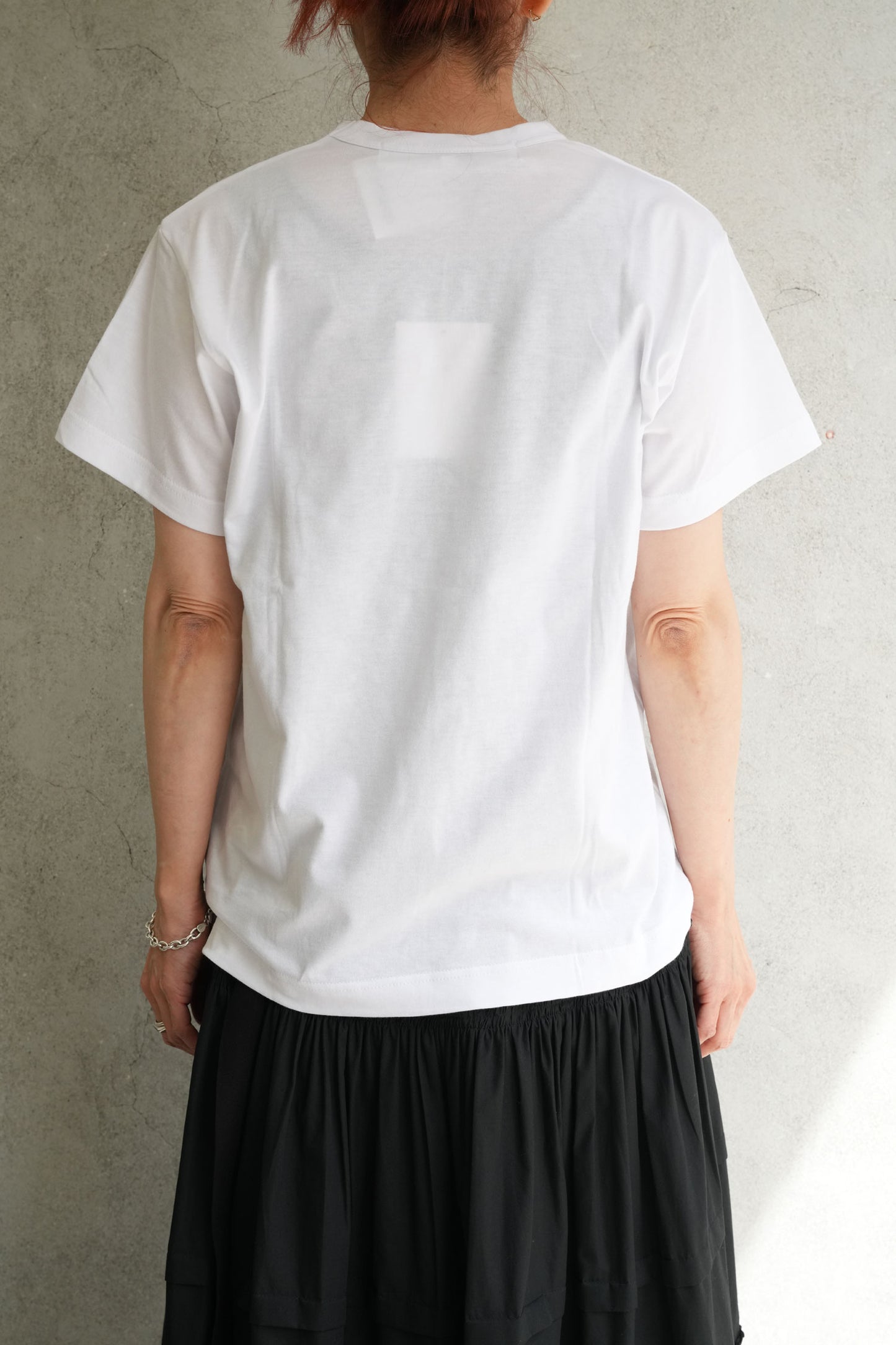 Tove Jansson プリントTシャツ-WHITE-