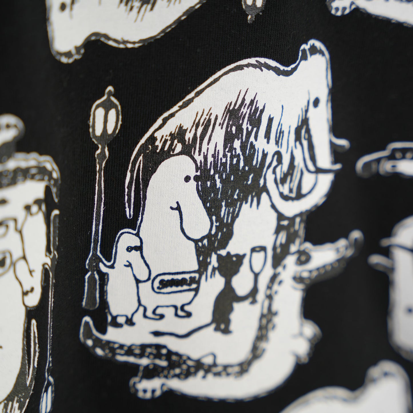 SNORKプリントTシャツ2-WHITE-