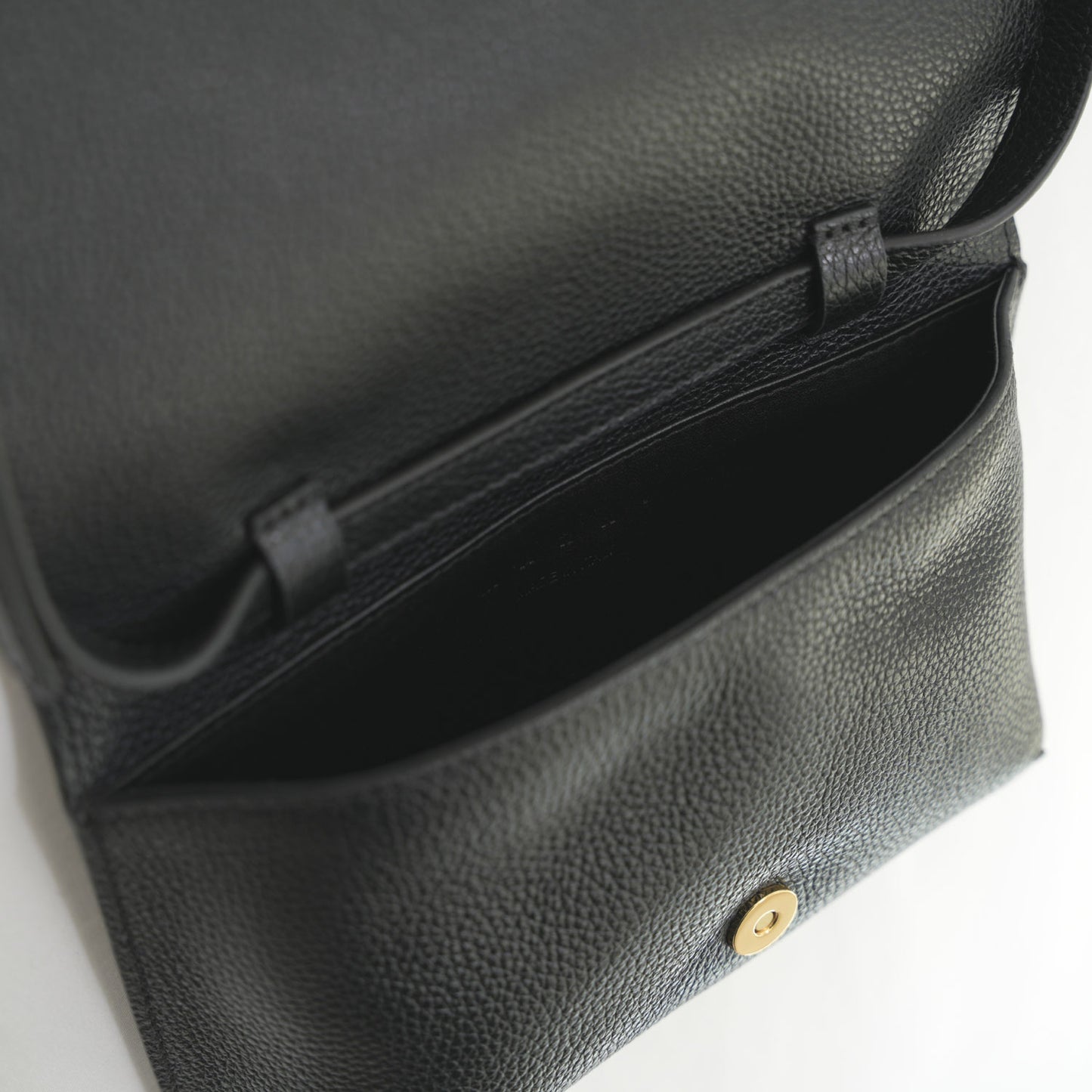 Marni Mending black leather shoulder bag
