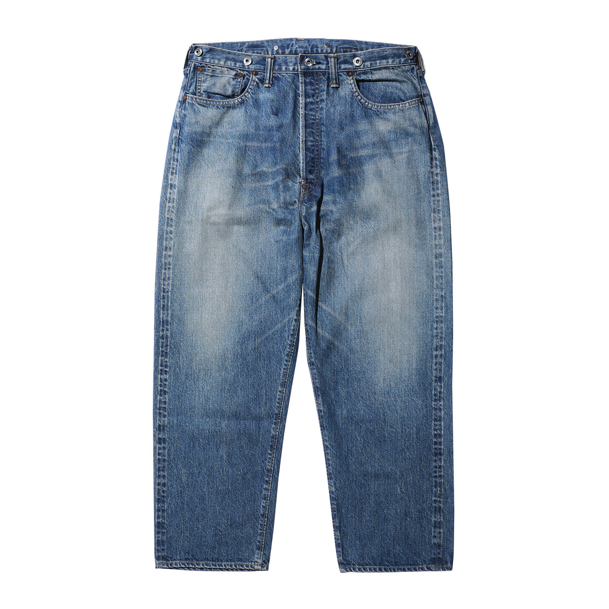 NO.22 WASHED WIDE DENIM PANTS – OBLIGE
