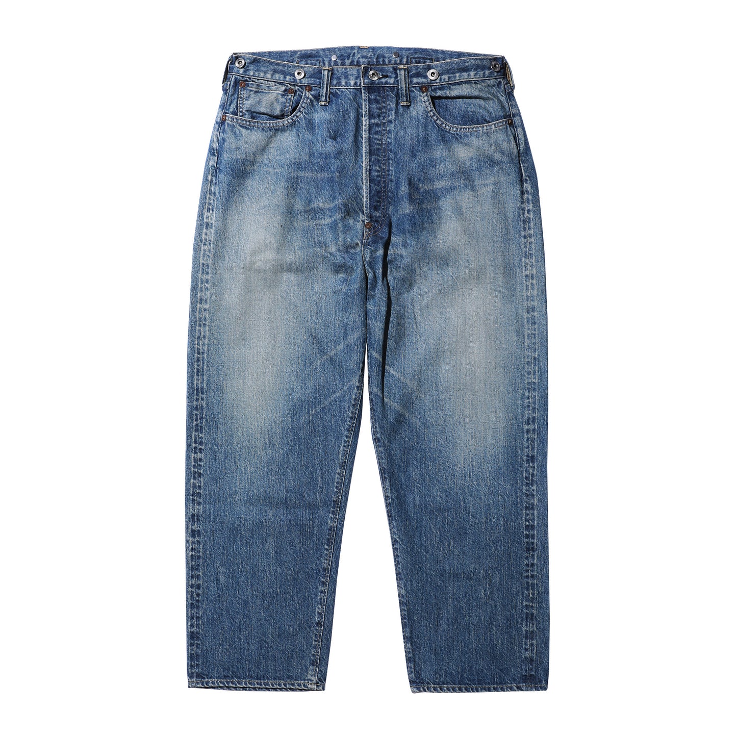 NO.22 WASHED WIDE DENIM PANTS
