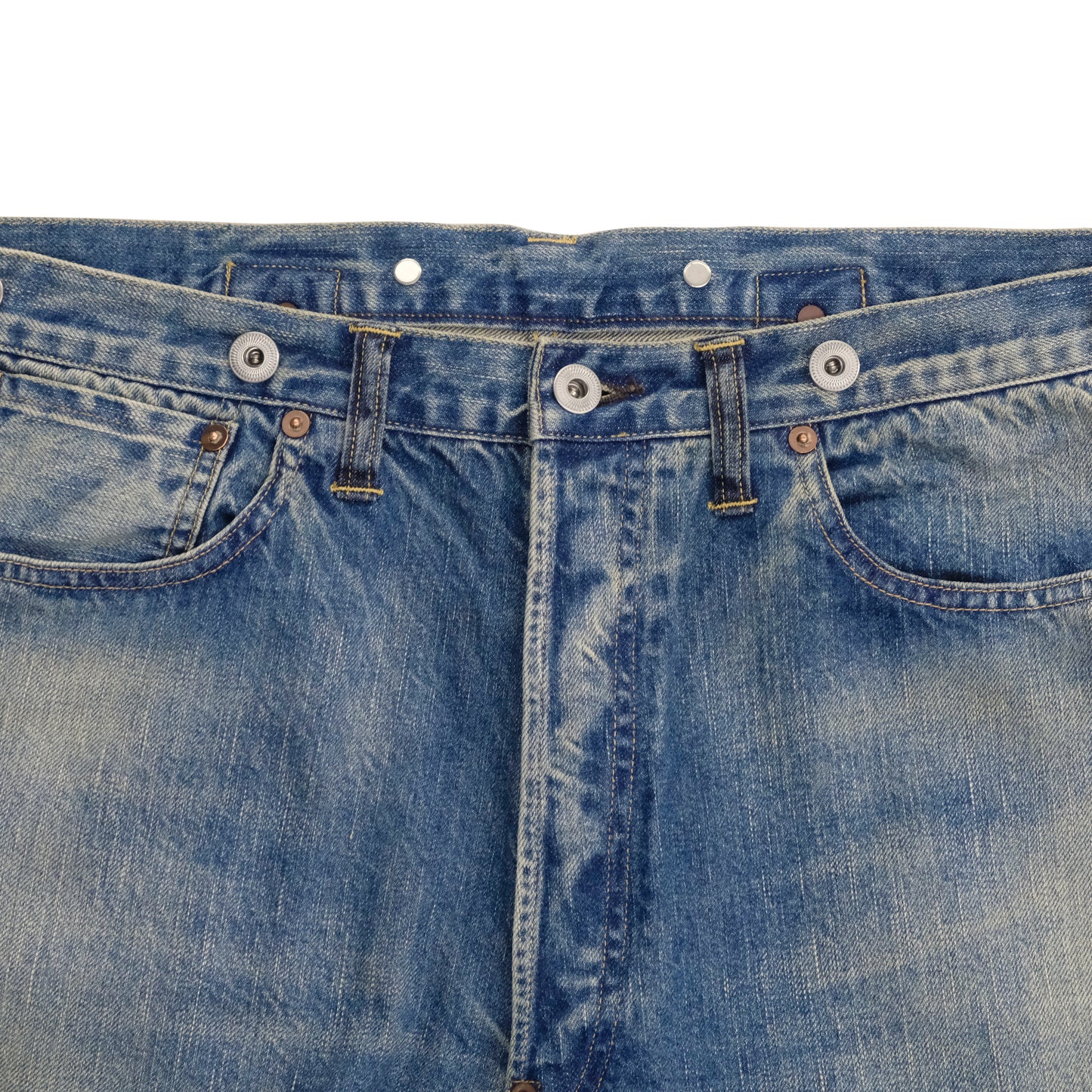 NO.22 WASHED WIDE DENIM PANTS
