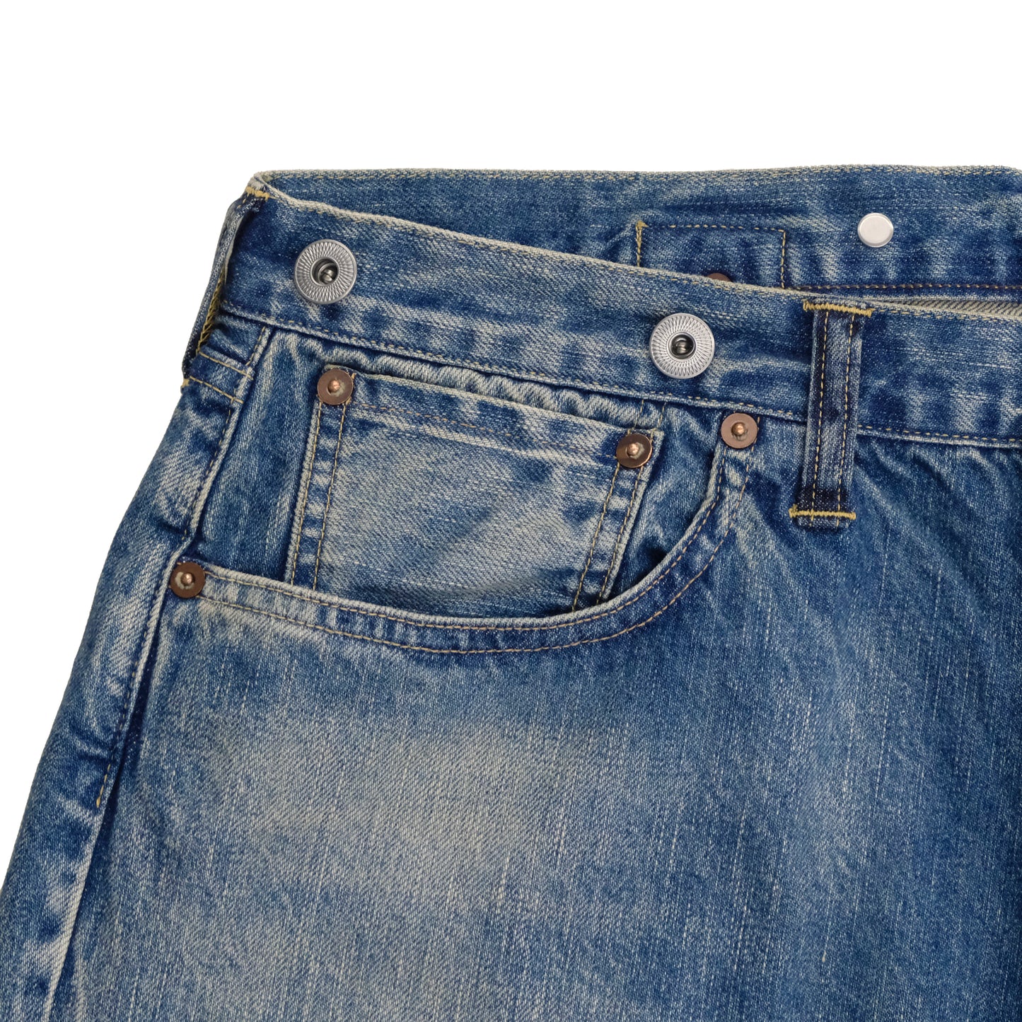 NO.22 WASHED WIDE DENIM PANTS