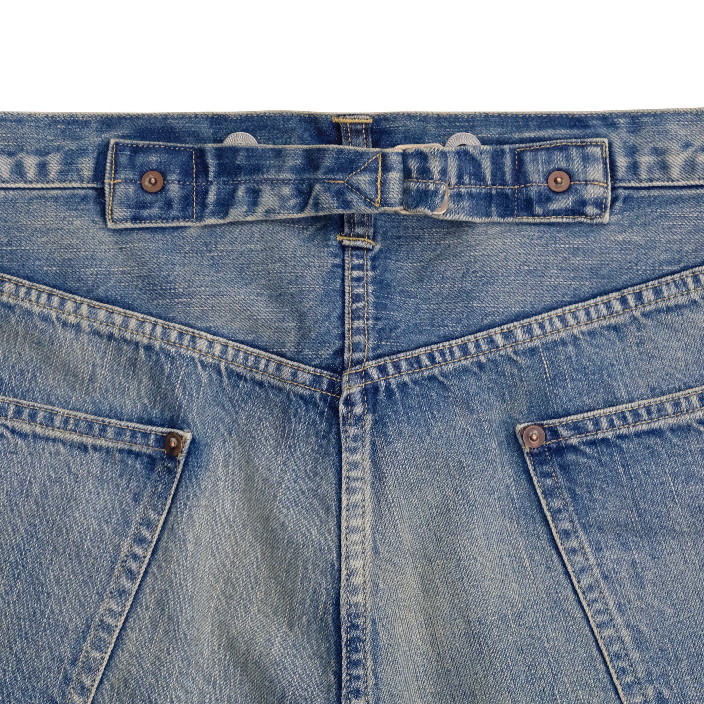 NO.22 WASHED WIDE DENIM PANTS