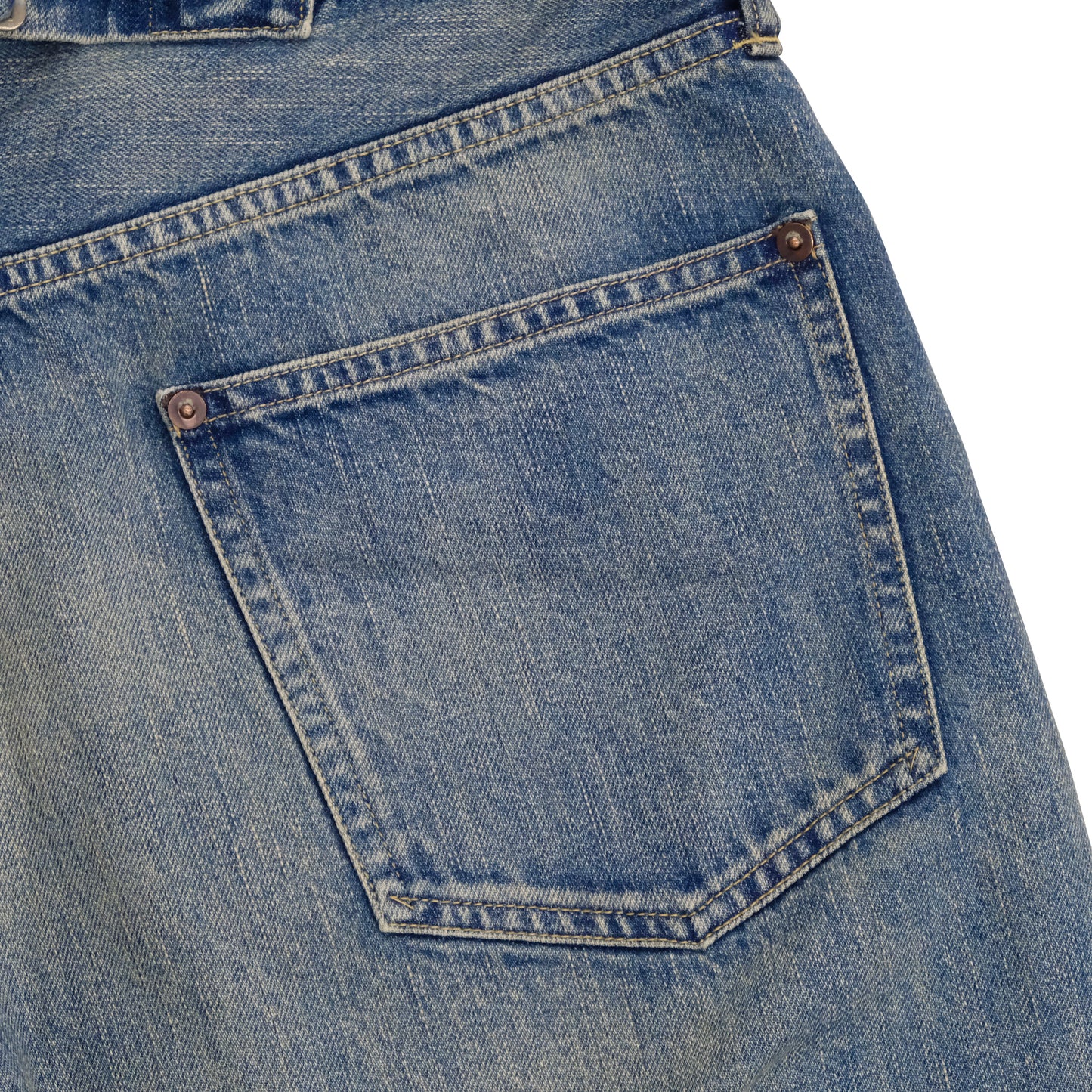 NO.22 WASHED WIDE DENIM PANTS