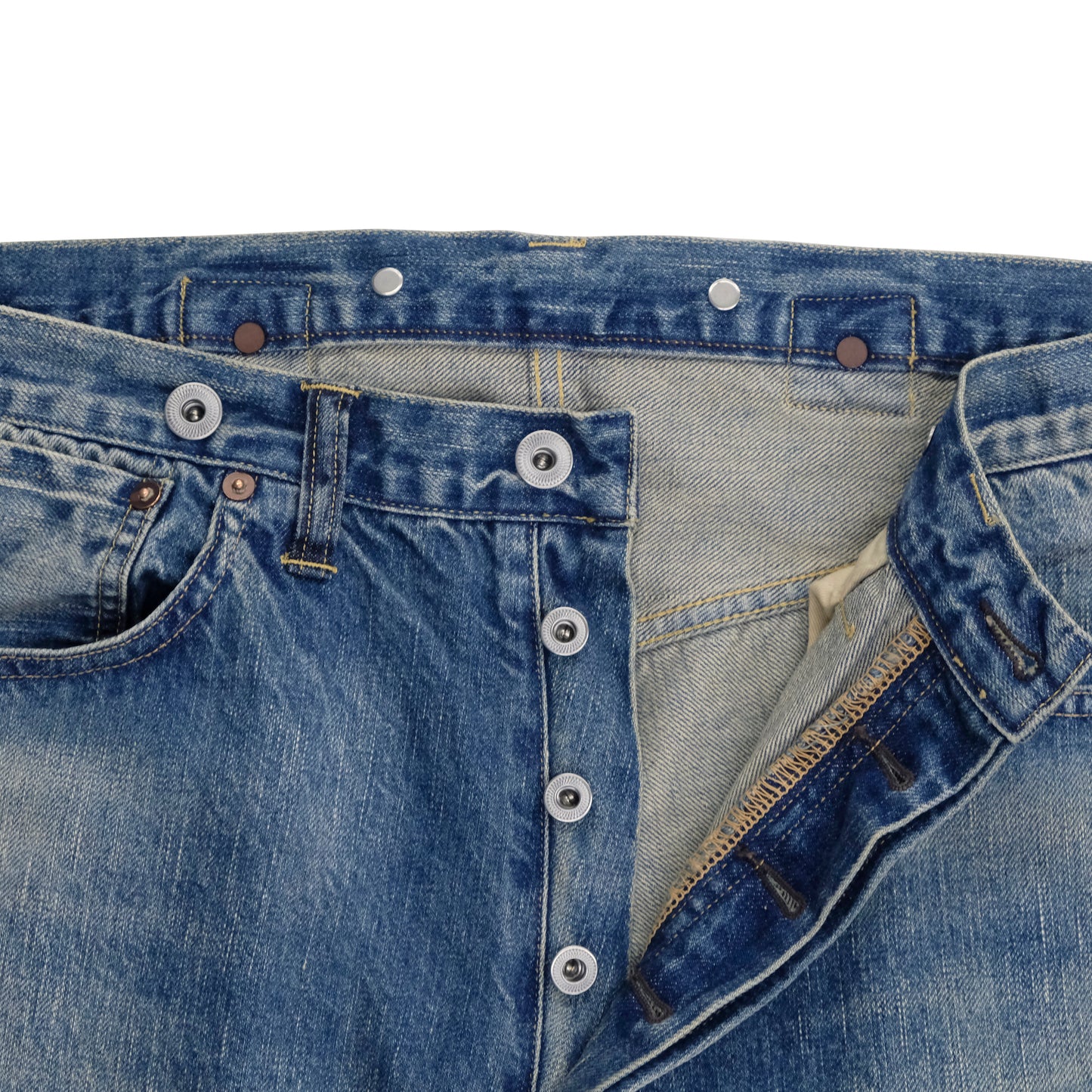 NO.22 WASHED WIDE DENIM PANTS