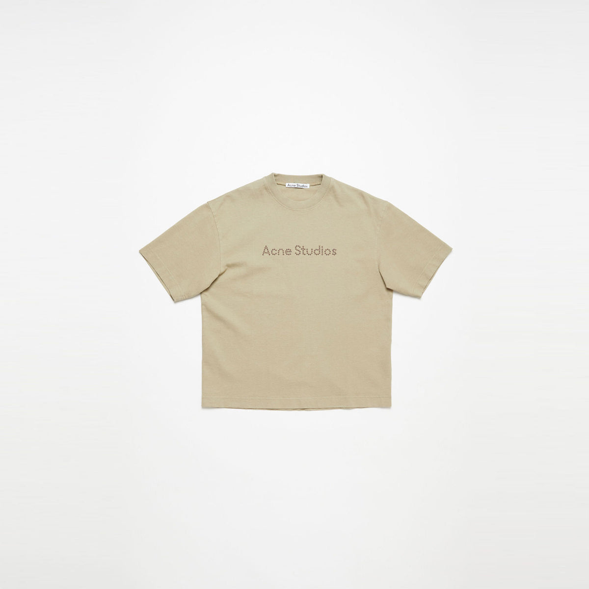 ロゴTシャツ リラックスフィット-SAND BEIGE- – OBLIGE