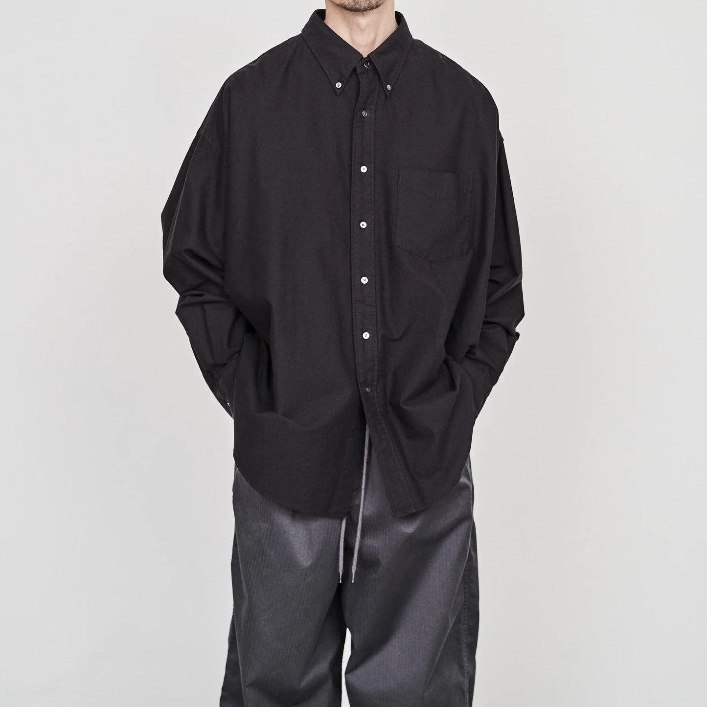 OXFORD L/S OVERSIZED B.D SHIRT