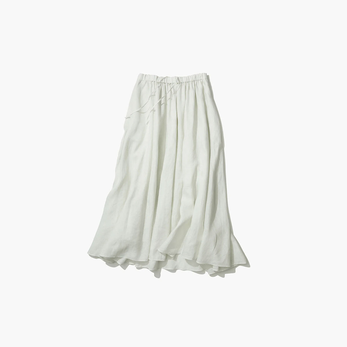 NATURAL DYED LINEN LAWN | GATHERD SKIRT-MINT- – OBLIGE