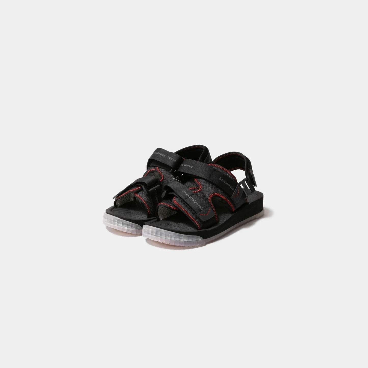 SHAKA×bp CHILL OUT sandals-black-