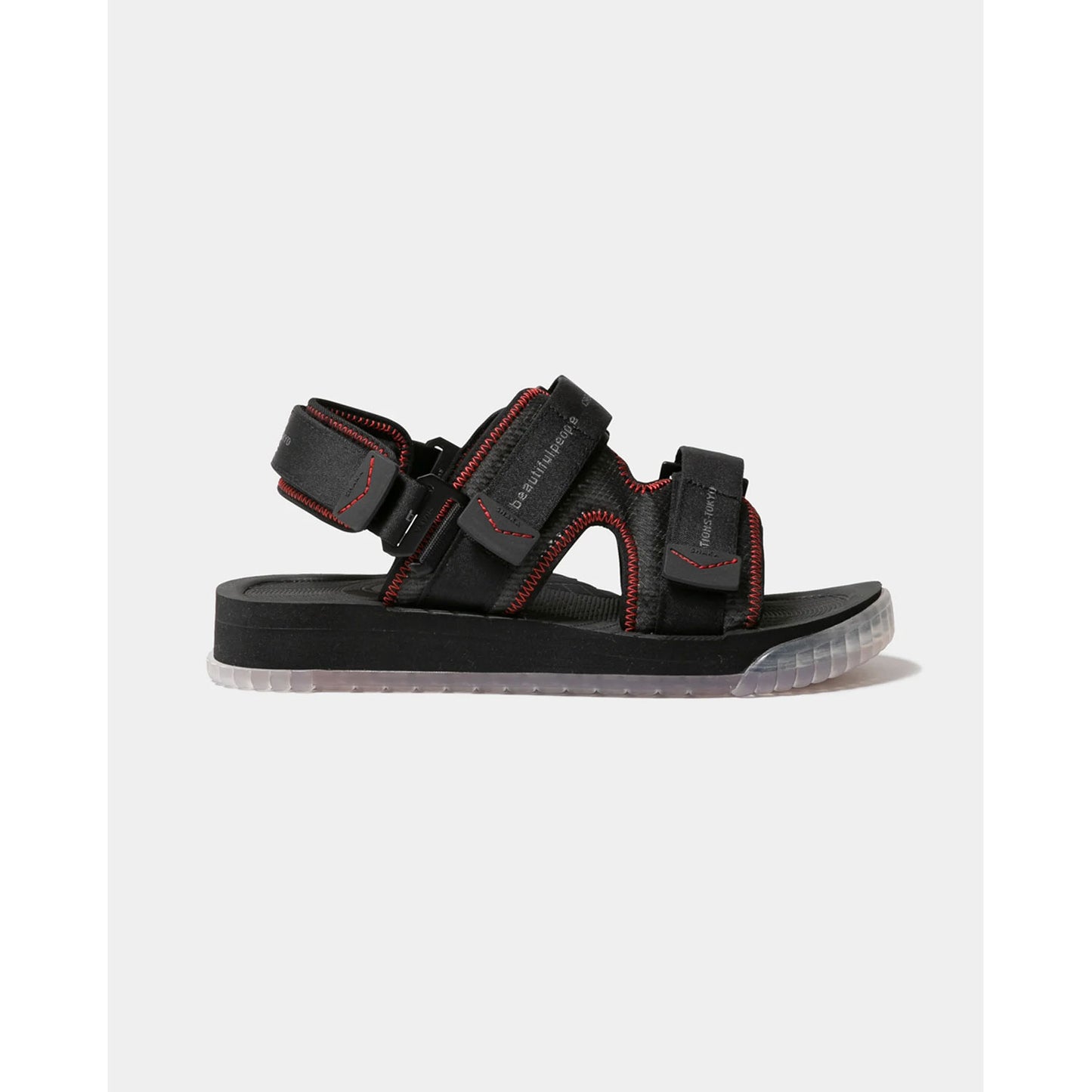 SHAKA×bp CHILL OUT sandals-black-
