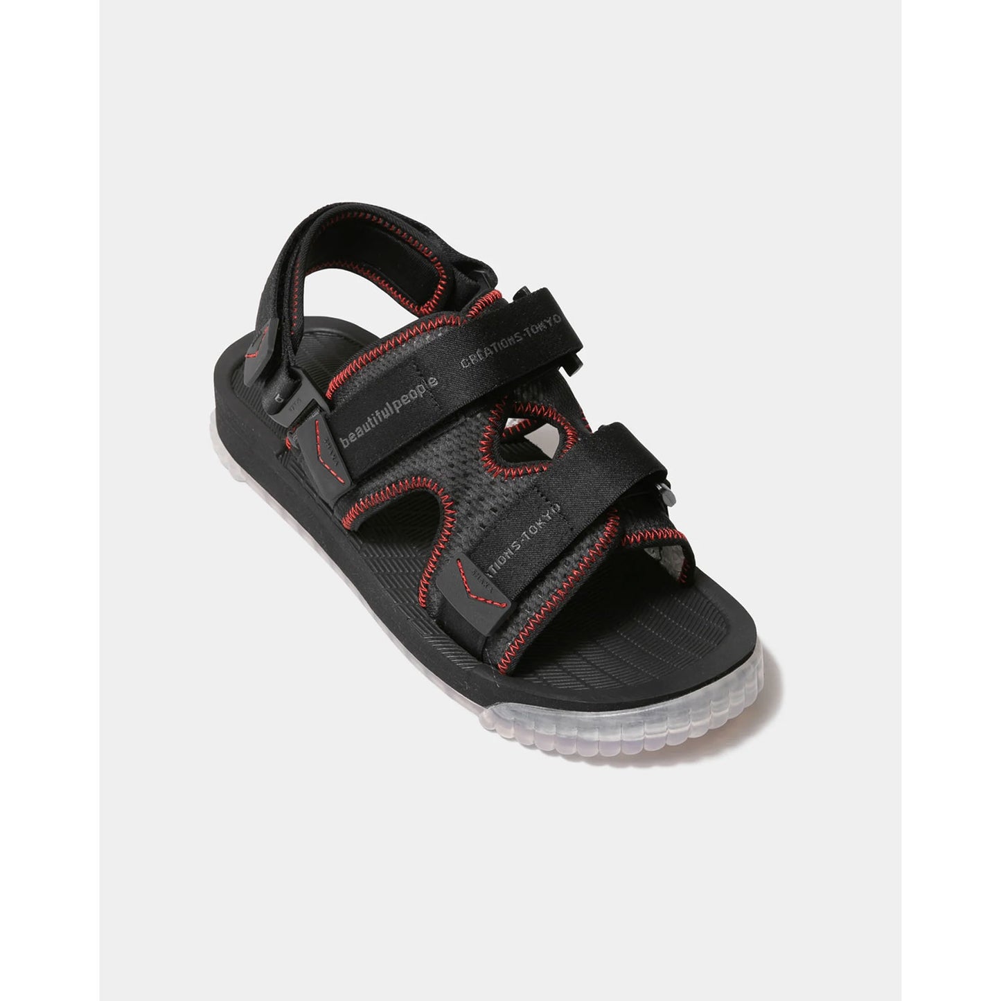 SHAKA×bp CHILL OUT sandals-black-