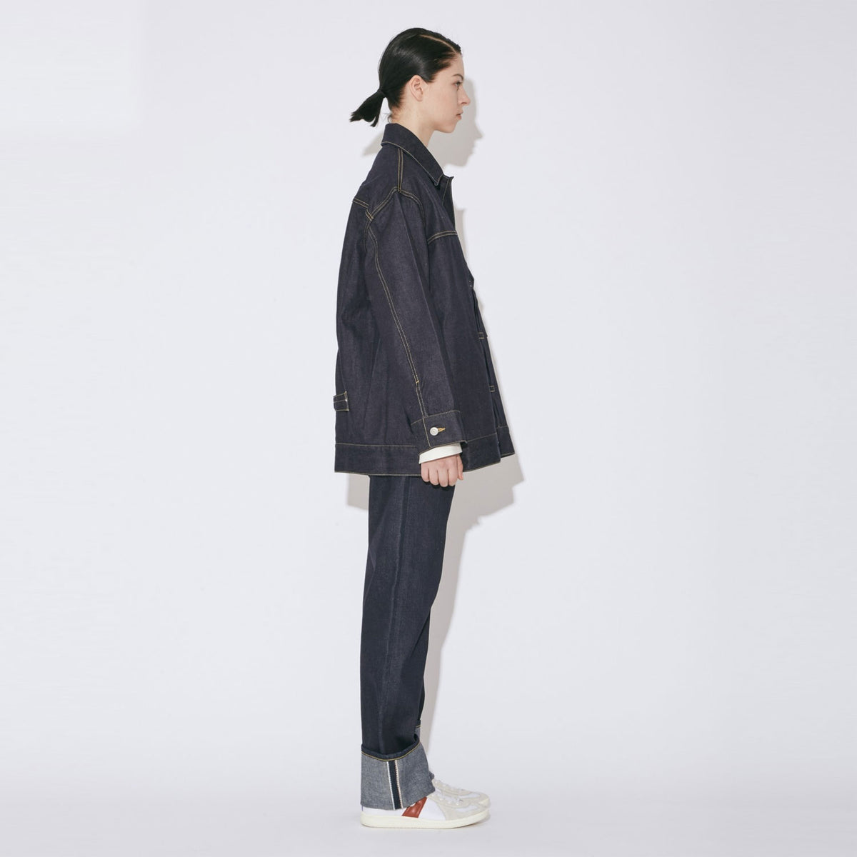 selvedge denim big blouson デニムブルゾン renew】 selvedge denim big blouson – beautiful people online