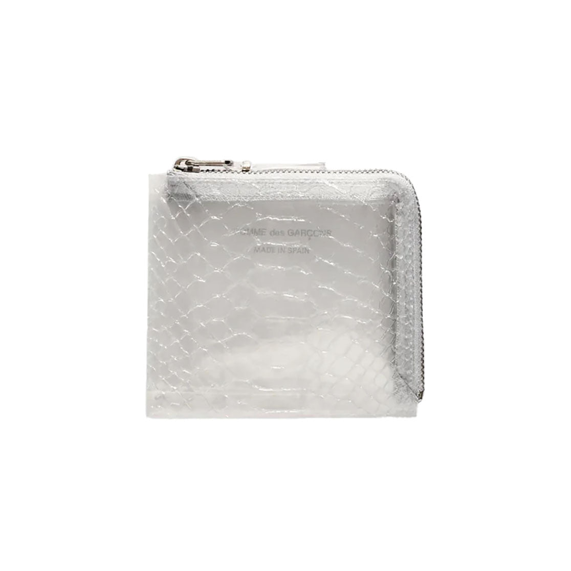 TRANSPARENT SNAKE L ZIP WALLET – OBLIGE