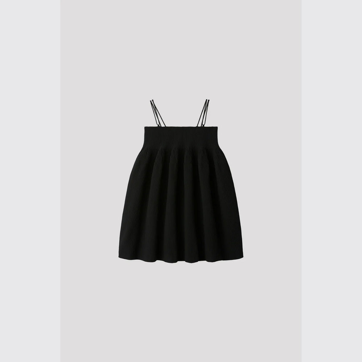 CFCL シーエフシーエル 25SS 日本製 HYPHA STRAP MINI DRESS ストラップミニドレス CF009KH062 Free BLACK イッセイミヤケ 定価96,800円 キャミソールワンピース トップス【新古品】【中古】【CFCL】 CFCL シーエフシーエル 25SS 日本製 HYPHA STRAP MINI DRESS