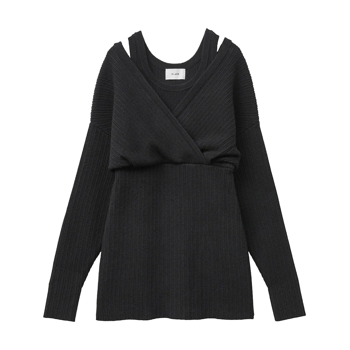 CACHE COEUR LAYER KNIT TOPS -BLACK – OBLIGE