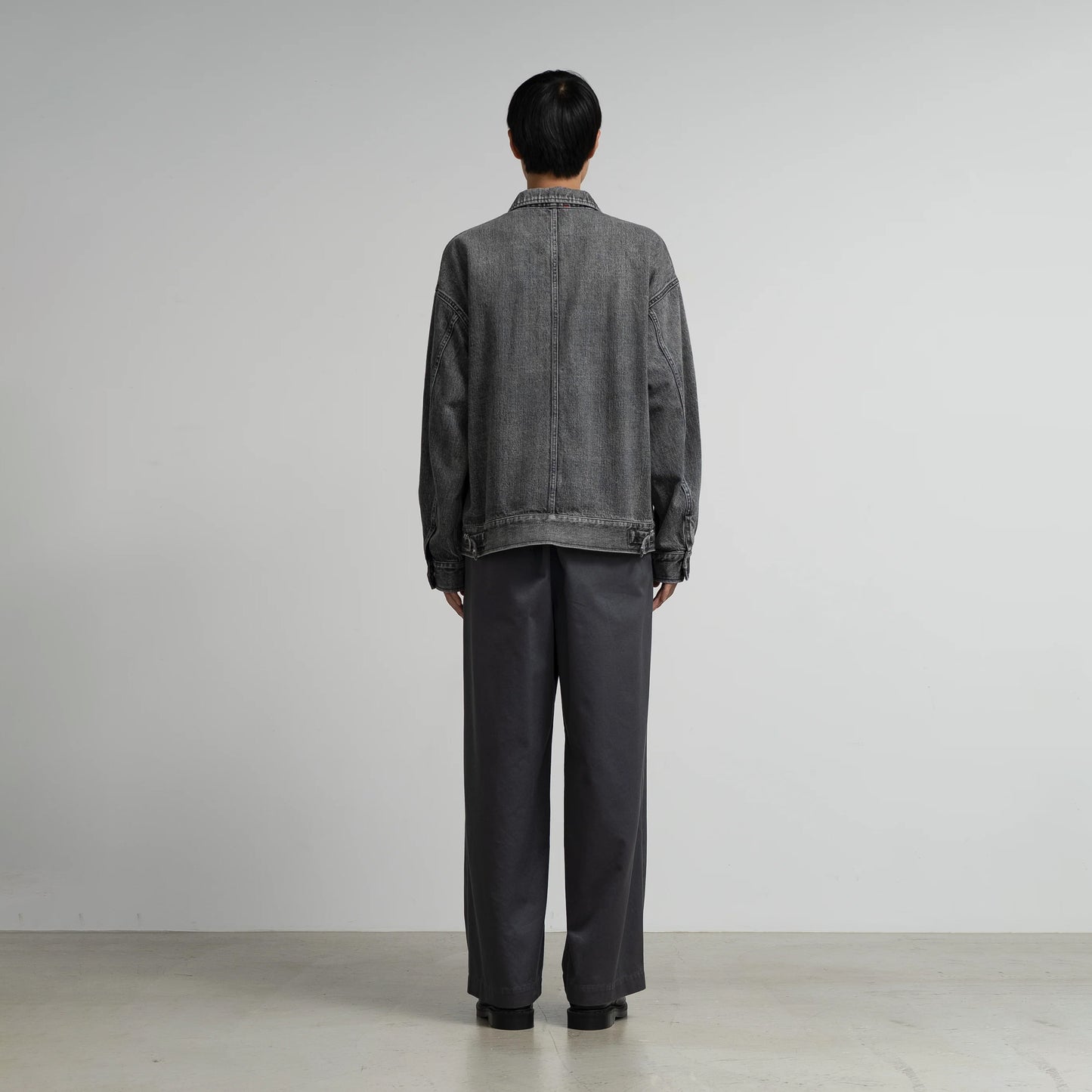 SELVAGE DENIM ZIP JACKET