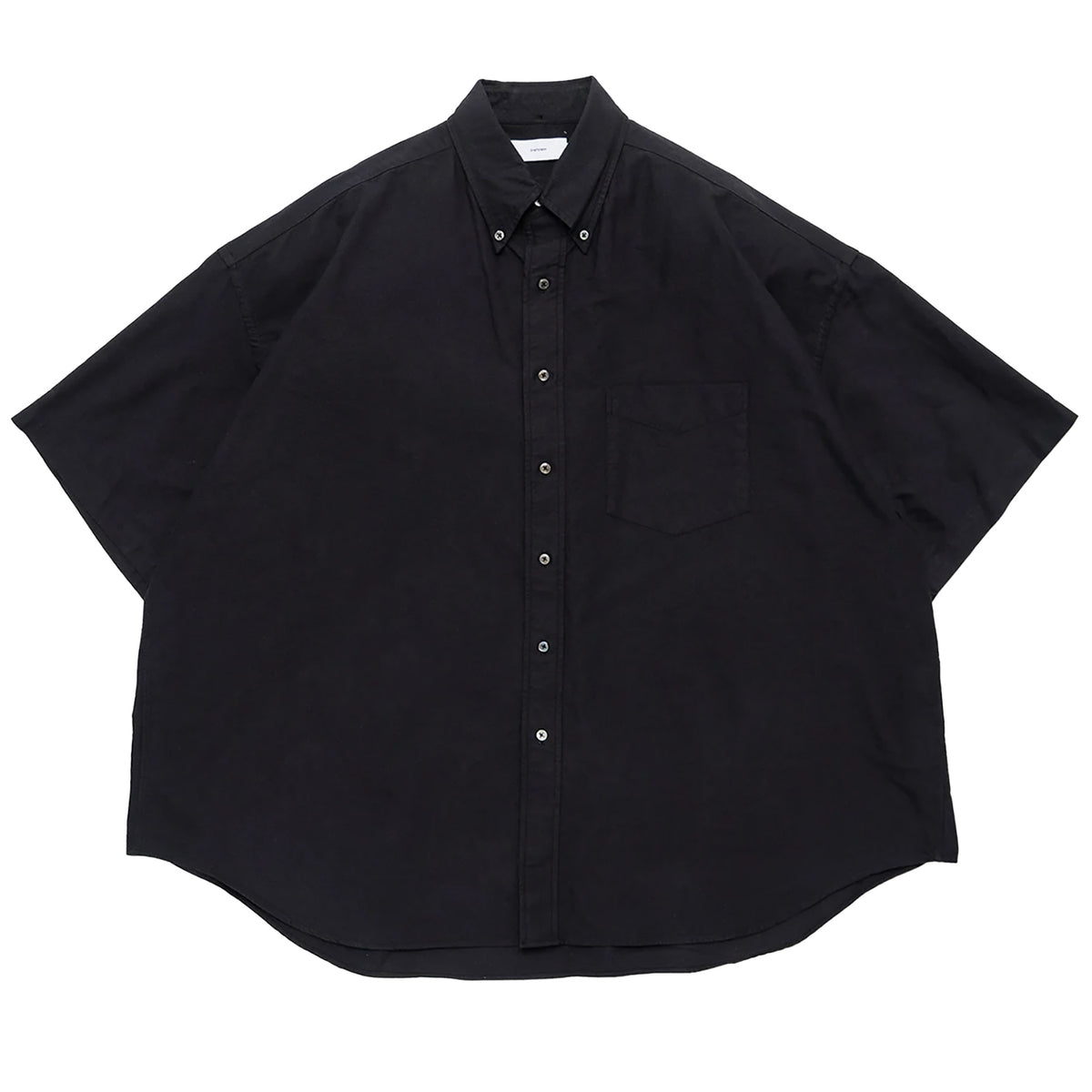 【Joe2K】Oxford Oversized S/S BD Shirt OXFORD S/S OVERSIZED BAND COLLAR SHIRT – OBLIGE