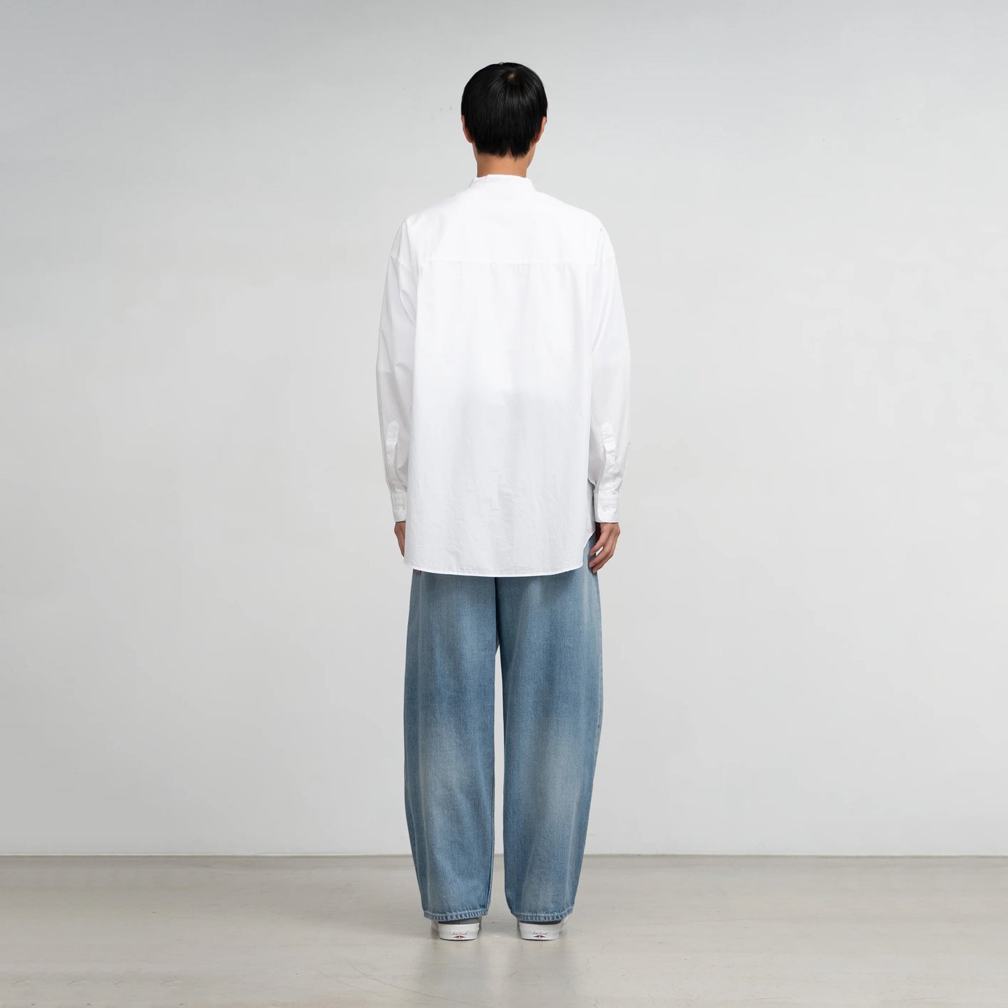 SELVAGE DENIM TWO TUCK TAPERED PANTS