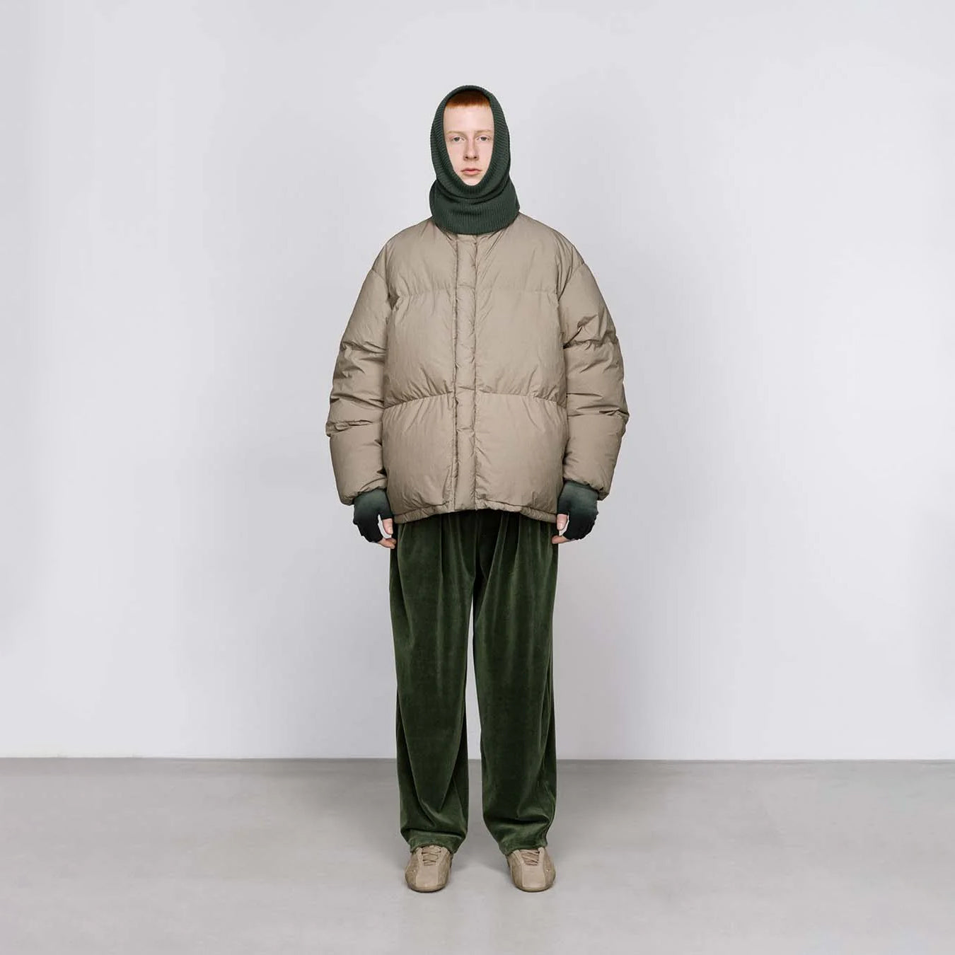 GARMENT DYED DOWN JACKET