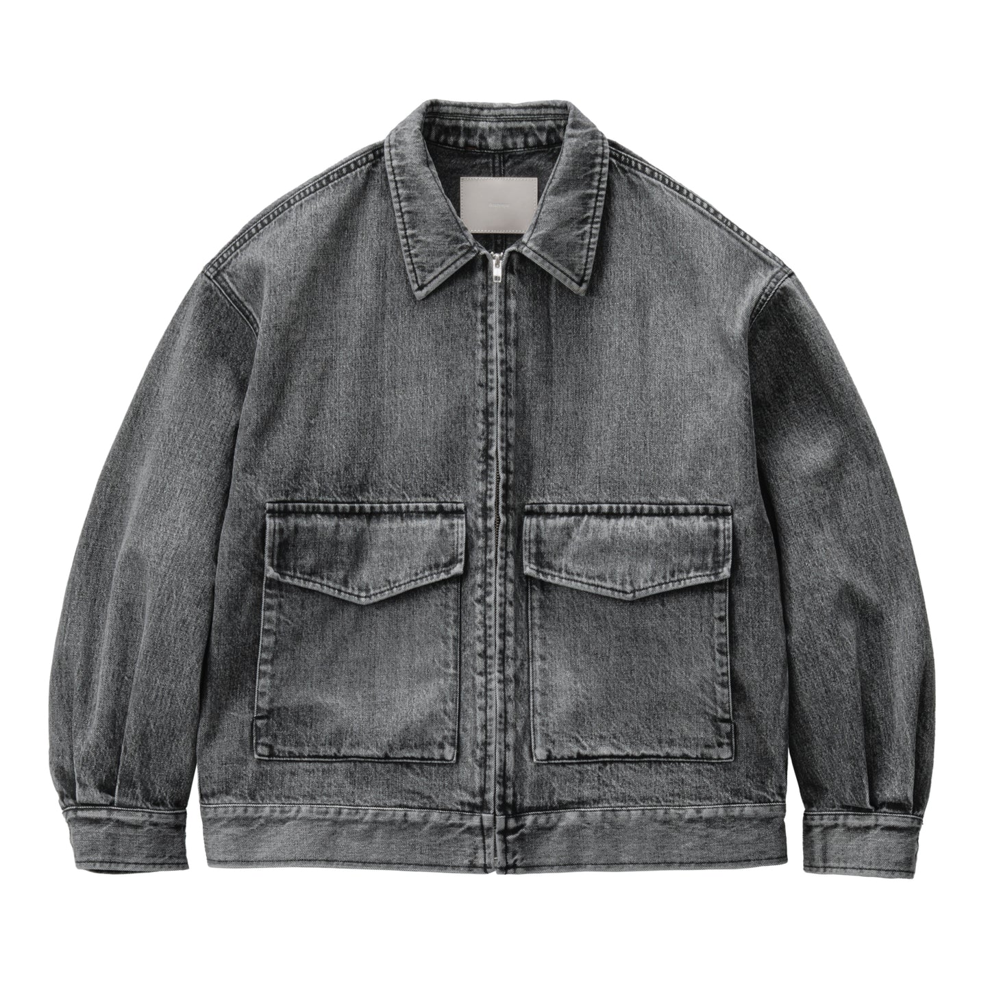 SELVAGE DENIM ZIP JACKET