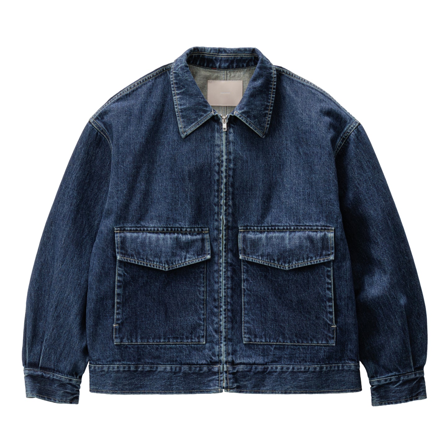 SELVAGE DENIM ZIP JACKET