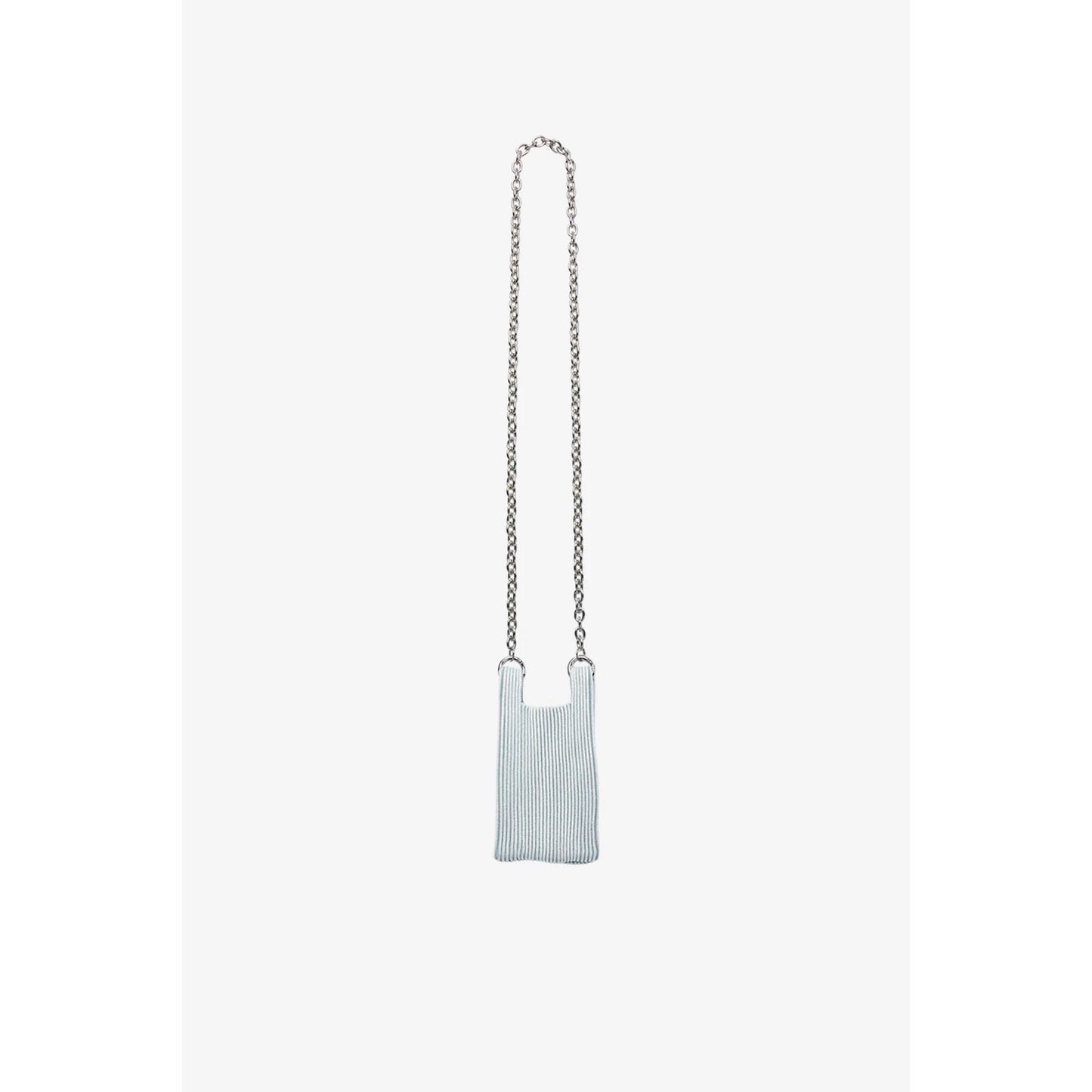 KYOTO METALLIC MARKET BAG MICRO-HOLOGRAM×GRAY-