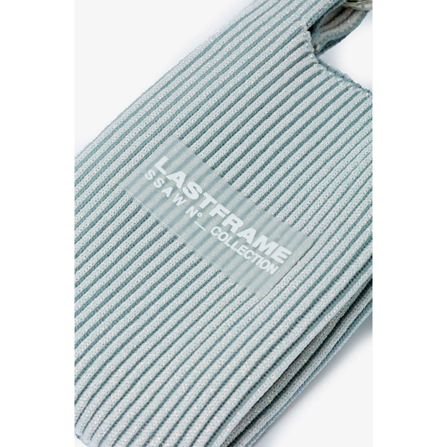 KYOTO METALLIC MARKET BAG MICRO-HOLOGRAM×GRAY-