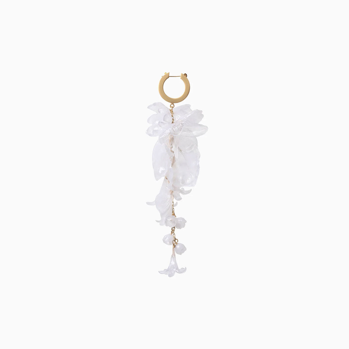 mame Floral Motif Short Earring ピアス　マメ Mame Kurogouchi(マメ クロゴウチ)】 Floral Motif Short Earring