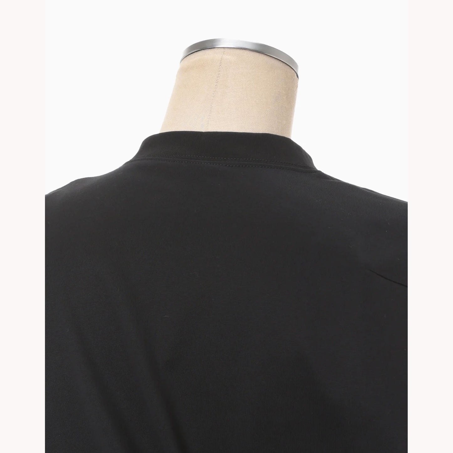 Cotton Jersey Asymmetric Sleeveless Top - grey