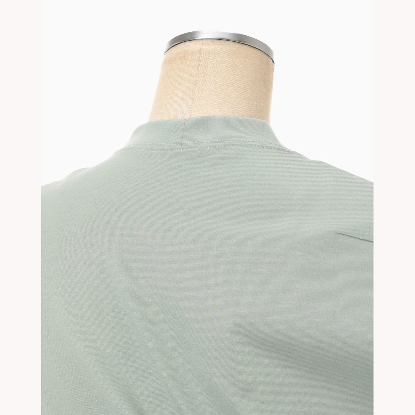 Cotton Jersey Asymmetric Sleeveless Top - grey