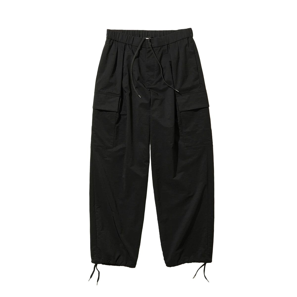 【BAON】Oeni cargo parachute cotton pants STRETCH WOOLY NYLON PARACHUTE CARGO PANTS – OBLIGE