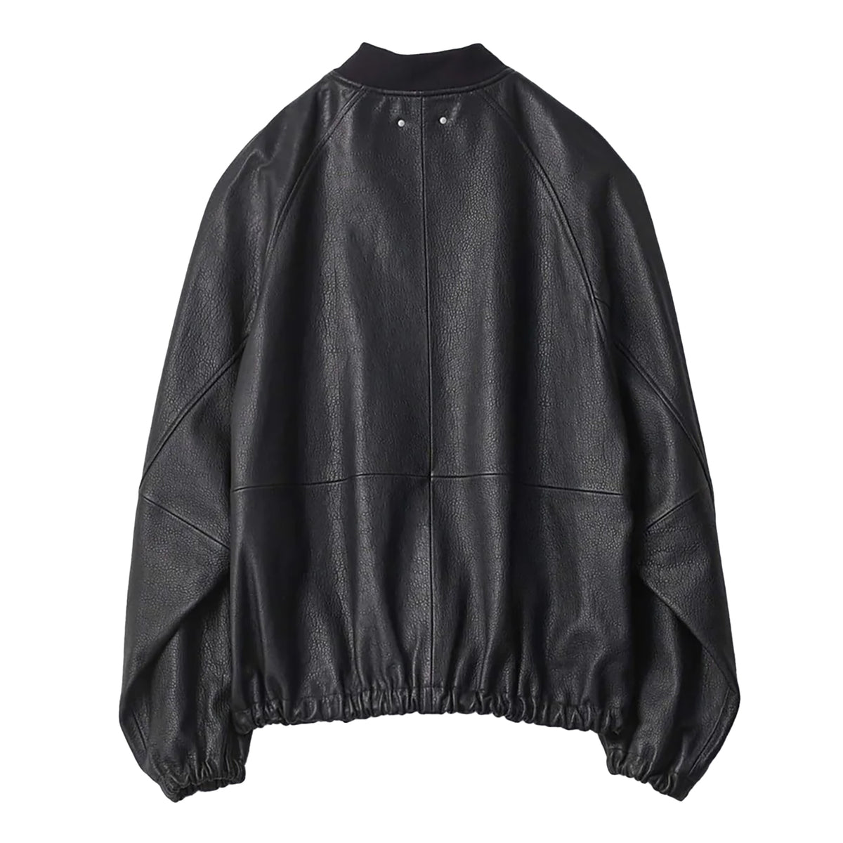 SHRUNK LEATHER ZIP SHORT JACKET – OBLIGE