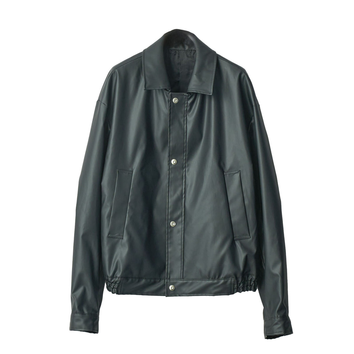 ジャケット・アウター ssstein COATED TRUCKER JACKET S stein / シュタイン】COATED TRUCKER JACKET - BLACK(COATING