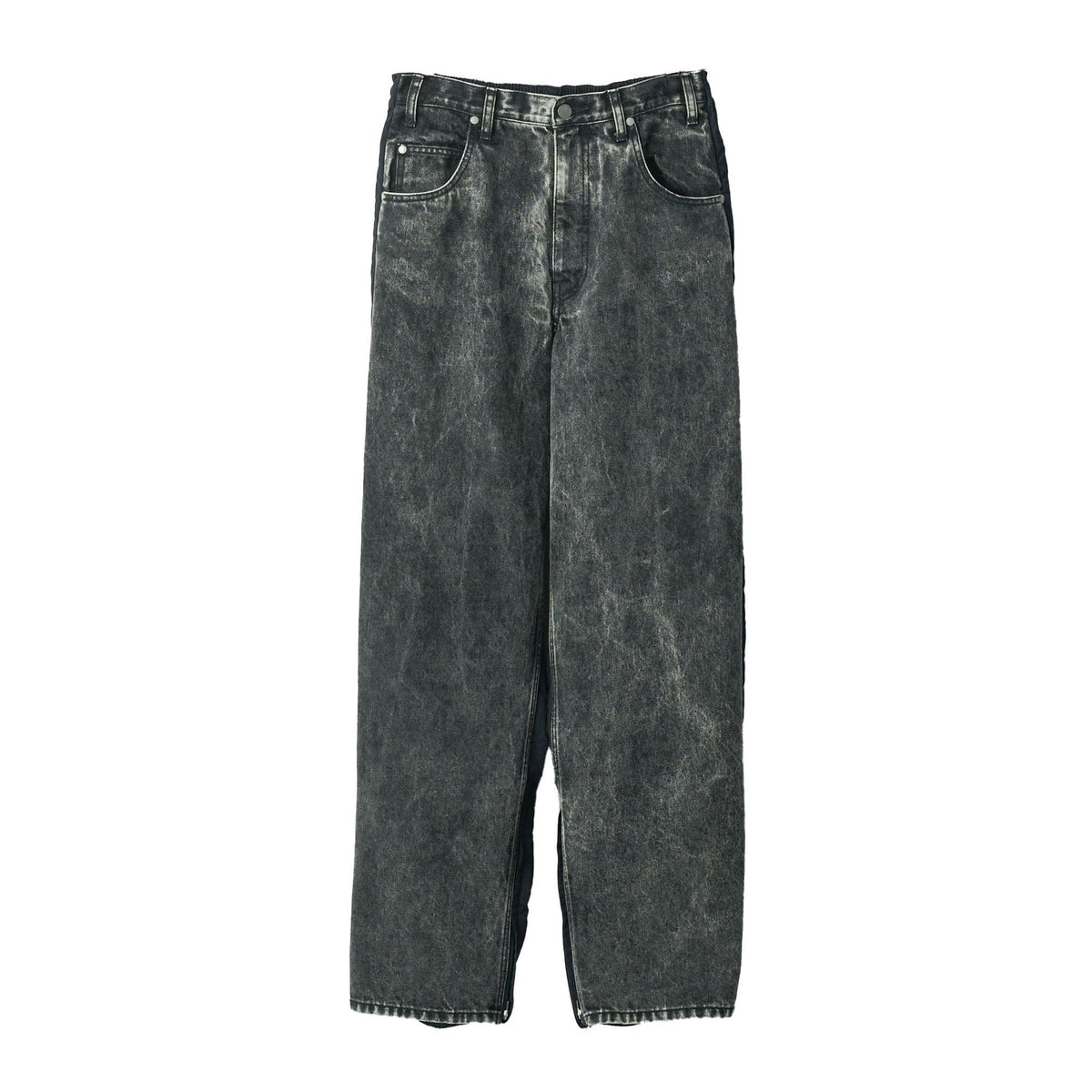 stein CHEMICAL BLEACHED DENIM SHORT - ジャケット・アウター