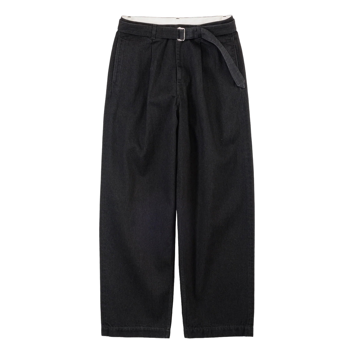 パンツ Selvage Denim Belted Pants Graphpaper Selvage Denim Belted Pants - LIGHT FADE