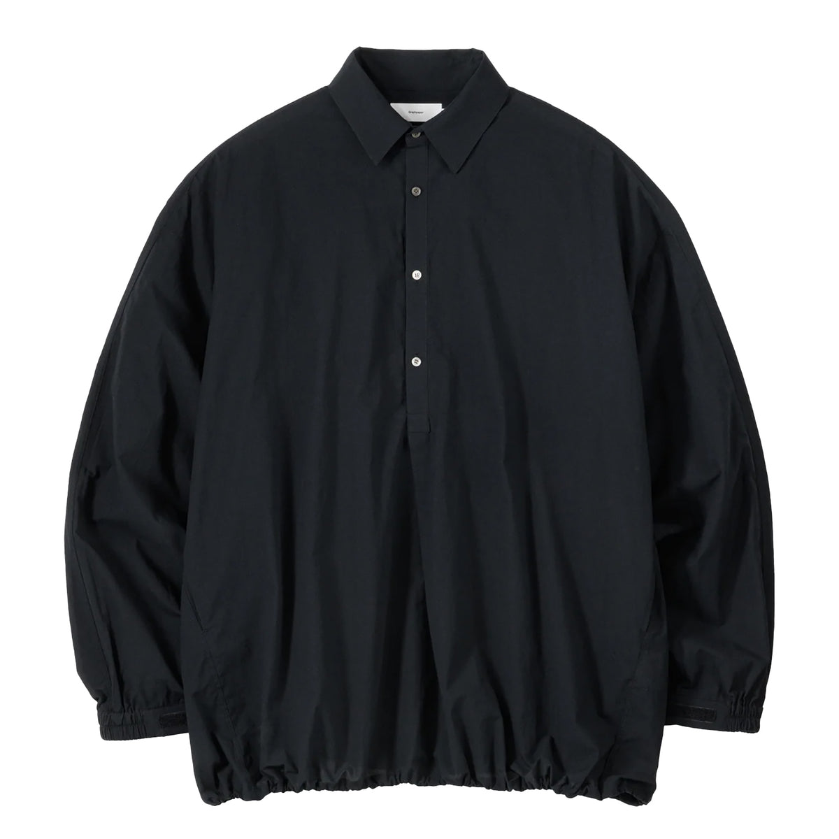 Golfickers ジッパー　シャツ 黒　XL　セール中 クォーター ジップ スウェット / RI VS QUARTER ZIP SWEAT